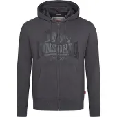 Lonsdale Sweatvest 'Krafty' antraciet / zwart