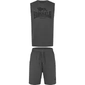 Lonsdale Joggingpak 'Allanton' antraciet / zwart