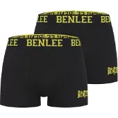 Benlee Boxershorts 'Abbington' geel / zwart
