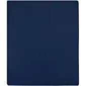 vidaXL Hoeslaken jersey 180x200 cm katoen marineblauw