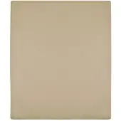 vidaXL Hoeslaken jersey 140x200 cm katoen taupe
