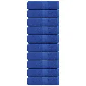 vidaXL Gastendoekjes FROGN 10 st 30x50 cm 360 g/m² blauw