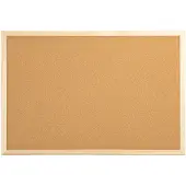 123inkt prikbord met houten frame 60 x 40 cm