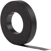 123inkt magnetische tape 10 mm x 5 m zwart