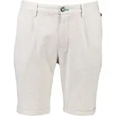 New Zealand NZA goodwood korte broek beige effen normale fit katoen
