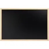 123inkt krijtbord met houten frame magnetisch (40 x 60 cm)