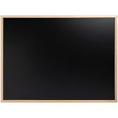 123inkt krijtbord met houten frame magnetisch (60 x 80 cm)