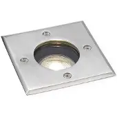 123inkt 123led grondspot Athene RVS geschikt voor 1x GU10