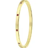 Lucardi Armband goud / lila