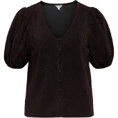 Object Blouse zwart