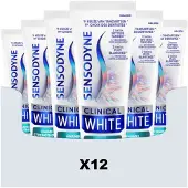 Sensodyne 12x Tandpasta Clinical White Enamel Strenghtening 75 Ml