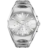 Diesel Analoog horloge 'D-CURVE' zilver