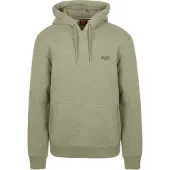 Superdry Sweatshirt 'Essential' groen gemêleerd