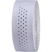 Bbb Cycling Stuurlint Racefiets - Zelfklevende Stuurtape van Microfiber - Lengte: 200cm - Dikte: 2mm - Inclusief Stuurdoppen - Wit - SpeedRibbon BHT-12