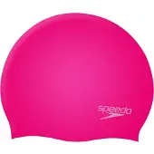 Speedo Plain Moulded Silicone Junior Badmuts - Roze