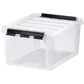 Smartstore Classic Kunststof Opbergdoos 31 l Met deksel Transparant 39 x 50 x 26 cm