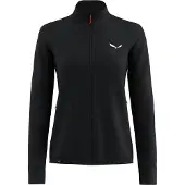 Salewa - Women's Puez Waffle Hybrid PL Jacket - Fleecevest 40, zwart