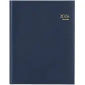 Brepols Timing Lima weekagenda met uurindeling 2027 blauw (1 week per 2 pagina's) 6-talig