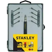 Stanley handgereedschap Precisieschroevendraaier multibit 8-DELIG - STHT0-62629