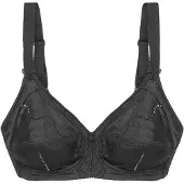 Triumph - Doreen+Cotton 01 N - BLACK - Vrouwen - Maat B85