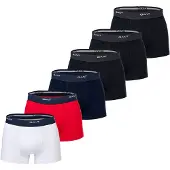 Gant Boxershorts rood / zwart / wit