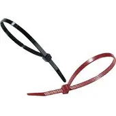 Hellermanntyton 111-01910 T18R-N66-BK-C1 Kabelbinder 100 mm 2.50 mm Zwart Weerstabiel 100 stuk(s)