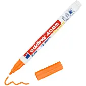Edding 4085 chalk marker - 1 tot 2 mm - neon oranje