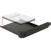 DeLOCK Premium 2,5'' HDD/SSD naar PCI/PCIe slot montage frame / zwart