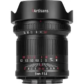 7artisans 9mm F/5.6 (Nikon Z-mount), zwart