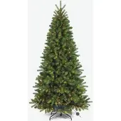 Royal christmas - Slim Kunstkerstboom - Cypress Prelit - 180 cm - met 300 LED verlichting - PE/PVC Premium - Groen