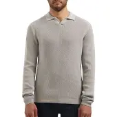 Dstrezzed Ds_kostas Longsleeve Polo Ghost Grey Size: S | Sweaters Outlet | Heren | Grijs