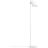 Dyberg Larsen Vloerlampe , Cale, Wit, Woonkamer, Metaal, Scandinavisch