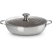Le Creuset Rvs Provencaalse Pan 30cm 4,3l