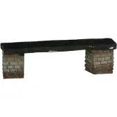 Luville Efteling Kerstdorpminiatuur Bank 8 X 1,5 X 2 Cm