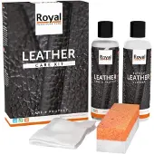 Oranje Furniture Care leer bescherm en onderhoud set 2x250ml maxi