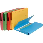 Exacompta FOREVER Pak van 25 pocketmappen 290g/m2 - 24x32cm voor A4 - Geassorteerd - 47770E