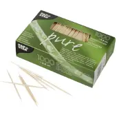 Papstar tandenstokers hout rond 65mm 300 stuks