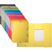 Exacompta elastiekmap A4 karton zwart