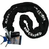Oxford Anti-diefstal ketting met Patriot hangslot - 12mm x 1.5m