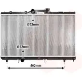 VAN WEZEL 53002148 Radiateur