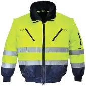 Portwest Hi Vis Contrast Bomberjack | Maat: L