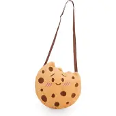 Nici Mymochi, Meisjes, Schoudertas, Koekje, Rits, Kinderen, Beige, Bruin