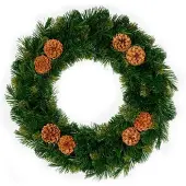 Holiday Tree Mixed kunstkerstkrans dia. 35 cm kerstversiering kerstboom