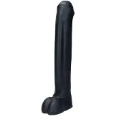 Ylva & Dite - Hyperion - XXL Dildo - Metallic Zwart / Grijs
