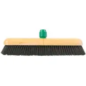 Cleaninq Zaalbezem gemengd haar met steelhouder 40cm