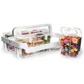 Deflecto Caddy Organizer, stapelbar
