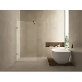 Wiesbaden Inloopdouche Less 60x200 cm 8 mm Nano Helder Glas Gunmetal