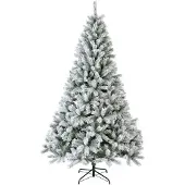 Kaemingk Canada Spruce kunstkerstboom 240xø150cm | groen met bevroren details