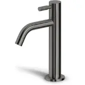 Clou Fonteinkraan Hoog Freddo Geborsteld Gunmetal PVD