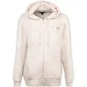 Armani Exchange Sweatvest zilver / wolwit